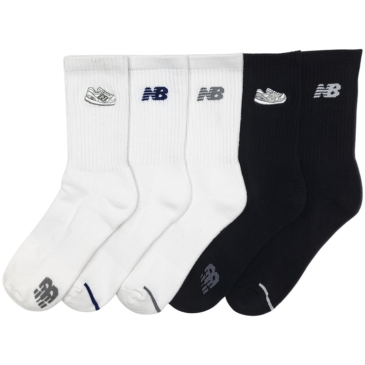 뉴발란스 성인 중목양말 5족