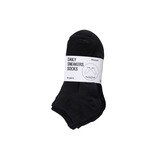 싹스탑 데일리 스니커즈 양말 10족 - 여성 블랙