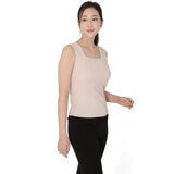 Benette Women's Sleeveless Wholegarment Knit Top - Beige