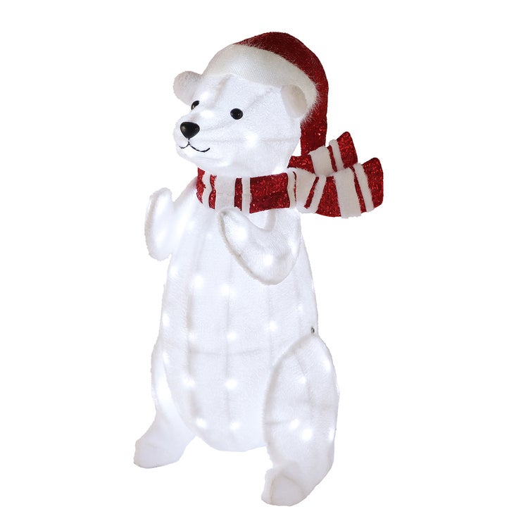 LED 북극곰 장식 2개 세트