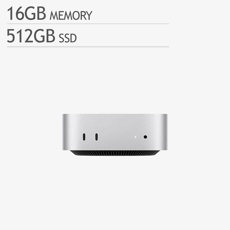 Apple 맥 미니 M6, CPU 12, GPU 12, 16GB, 512GB Apple 맥 미니 M6, CPU 12, GPU 12, 16GB, 512GB