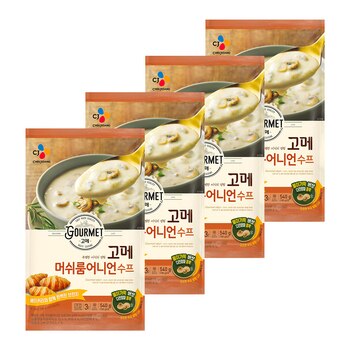 씨제이 고메 머쉬룸어니언수프 180g x 12 씨제이 고메 머쉬룸어니언수프 180g x 12
