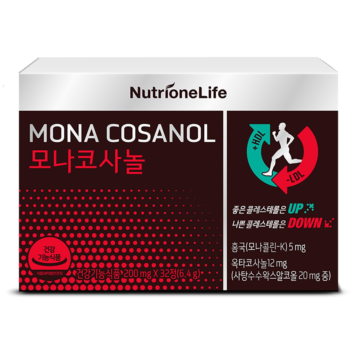 뉴트리원모나코사놀200mg x 32정x 2박스