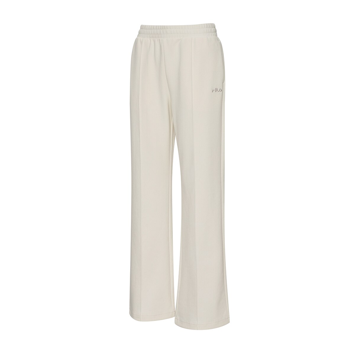휠라 여성 스웨트 팬츠 - 아이보리, M