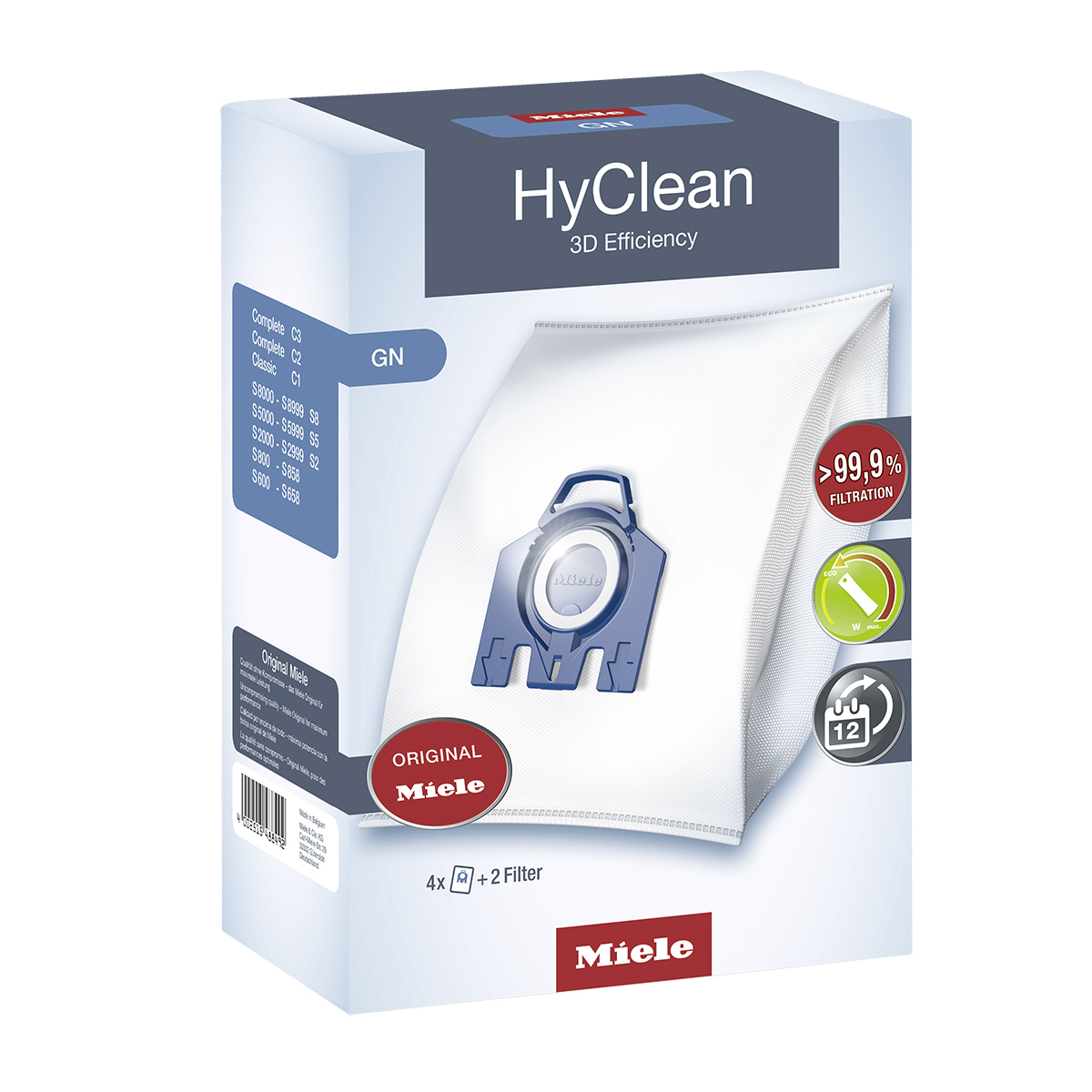 밀레 청소기 먼지봉투 G/N HyClean 3D 3팩