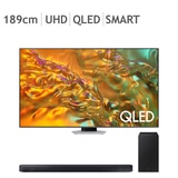 삼성 QLED TV KQ75QD80AFXKR 189cm (75) + Q600C