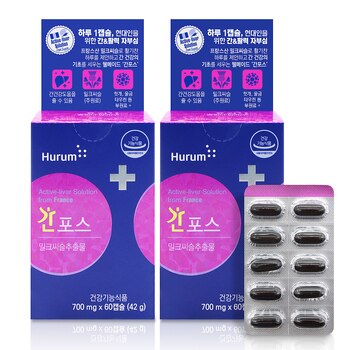 휴럼 간포스 700mg x 60캡슐x 2박스 휴럼 간포스 700mg x 60캡슐x 2박스