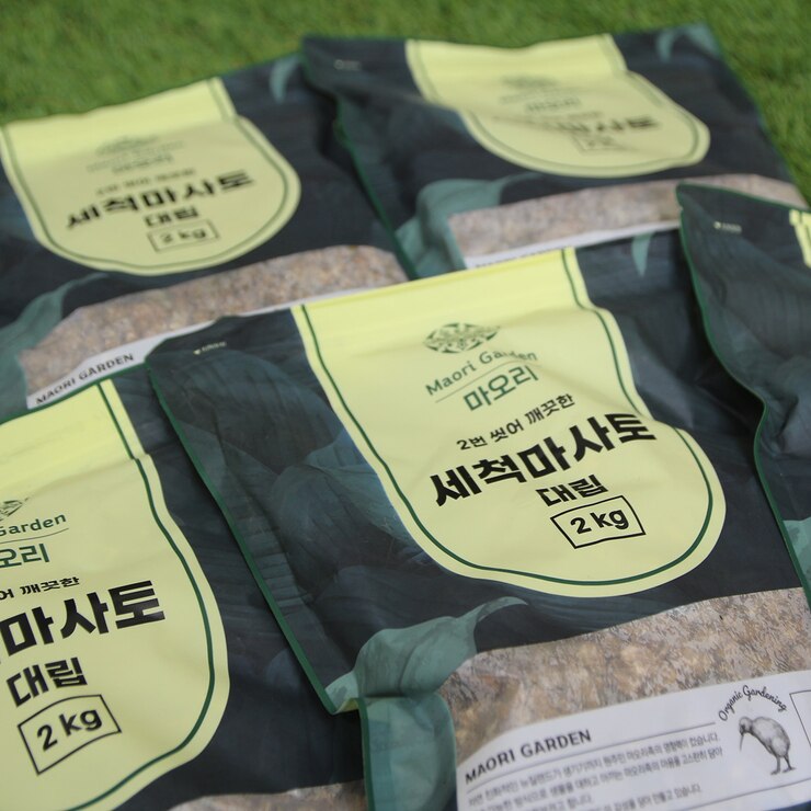 세척마사토 2kg 5개 - 대립 세척마사토 2kg 5개 - 대립