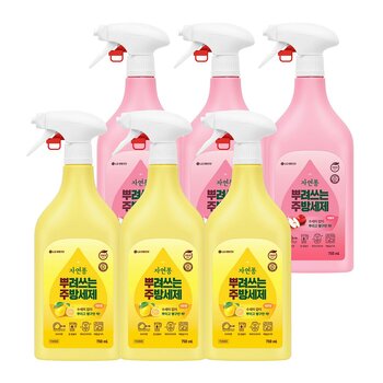 자연퐁뿌려쓰는주방세제750ml x 3