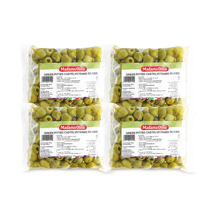 Madama Pitted Green Castelvetrano 800g x 4 673742