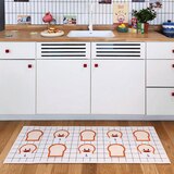 한일카페트x브레드이발소 키즈 발매트 45x130cm - 체크브레드