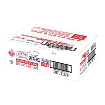 오뚜기 오뚜기밥 고시히카리 210g x 18개