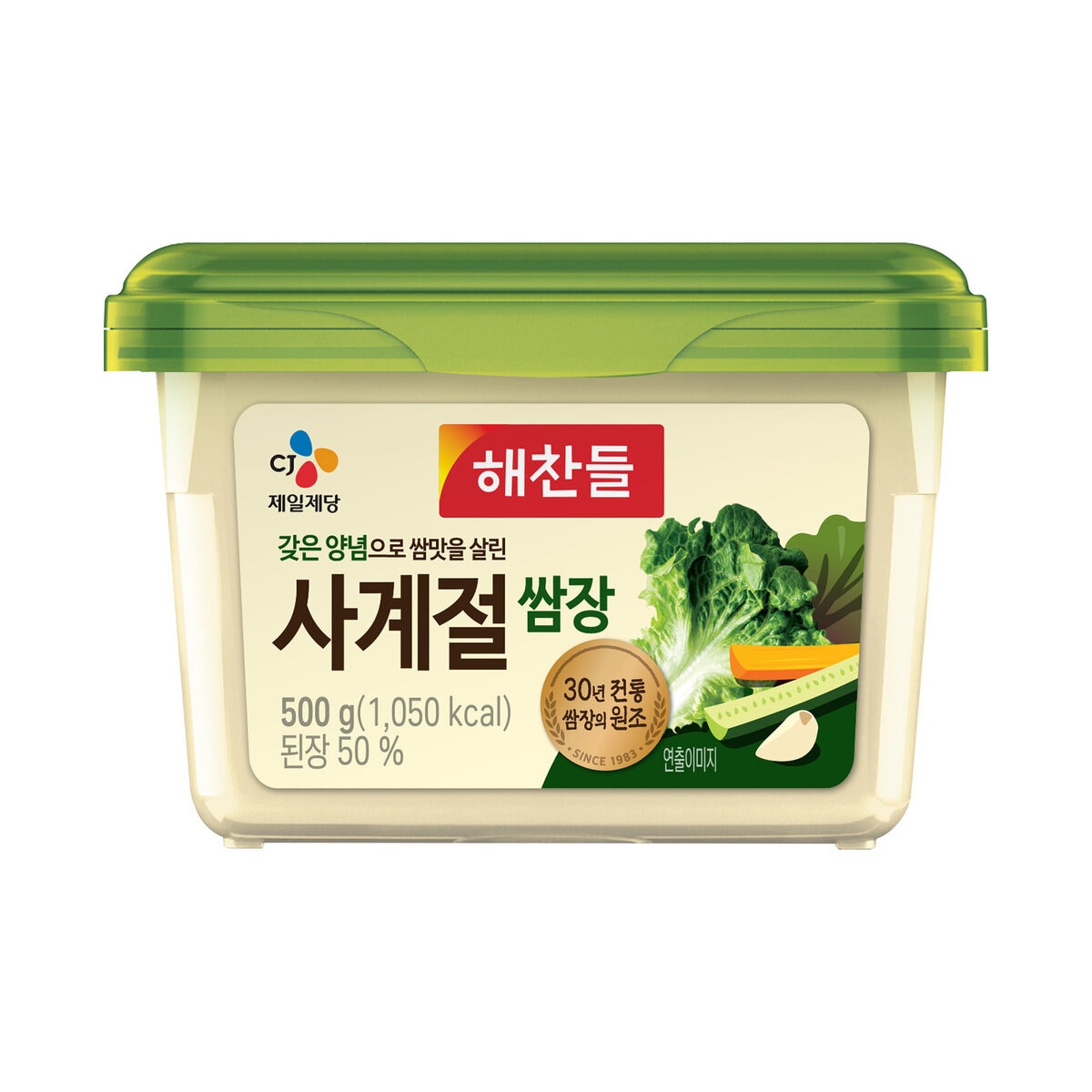 해찬들 사계절쌈장 500g x 8