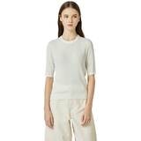 리디아 바인 여성 레이온 혼방 반소매 니트 - 아이보리, M