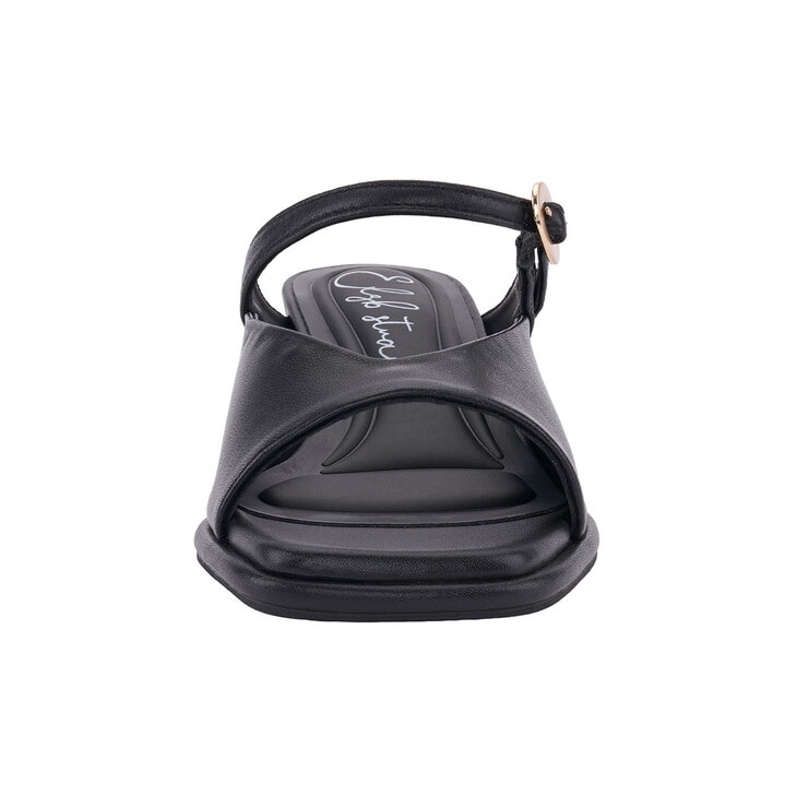 엘리자베스 스튜어트 양가죽 메리제인뮬