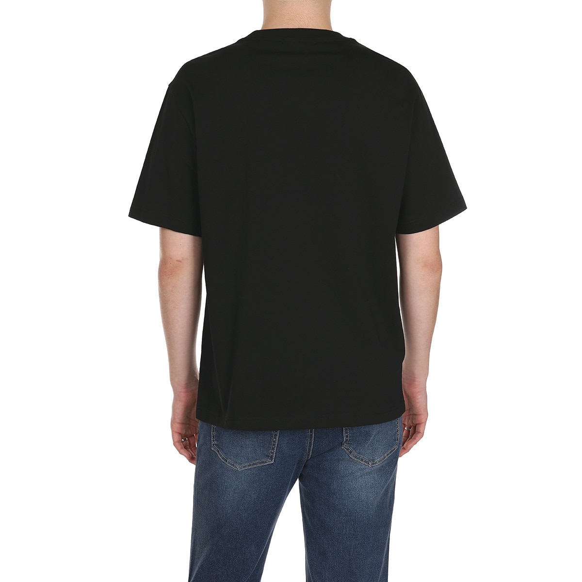 게스 남성 반소매 티셔츠 - 블랙 게스 남성 반소매 티셔츠 - 블랙