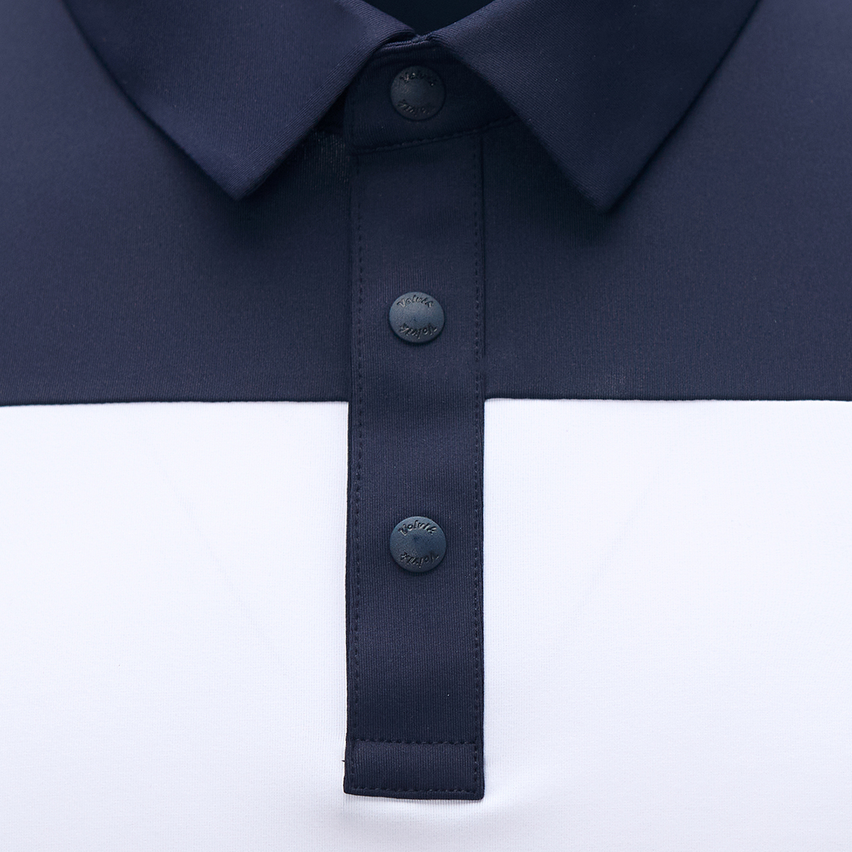 볼빅 반소매 폴로 티셔츠 - 네이비/화이트(블럭)