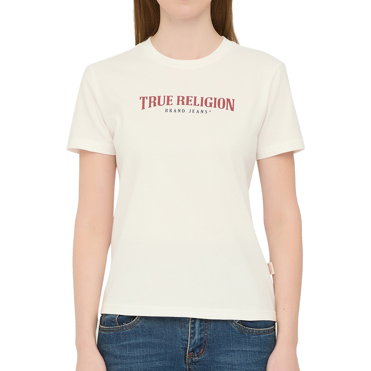 트루릴리젼 여성 반소매 티셔츠 - 화이트, M 트루릴리젼 여성 반소매 티셔츠 - 화이트, M