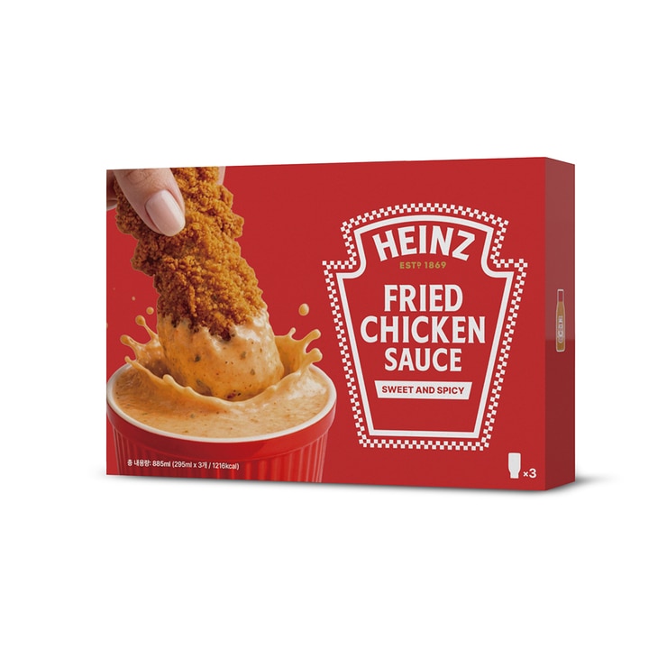 하인즈프라이드치킨소스295ml x 3 하인즈프라이드치킨소스295ml x 3