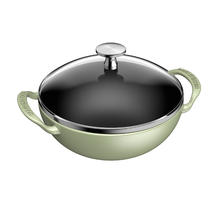 마리슈타이거 미니 웍 20CM (유리뚜껑)