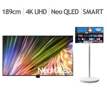 삼성 Neo QLED TV KQ75QND87AFXKR 189cm (75)+무빙 스타일