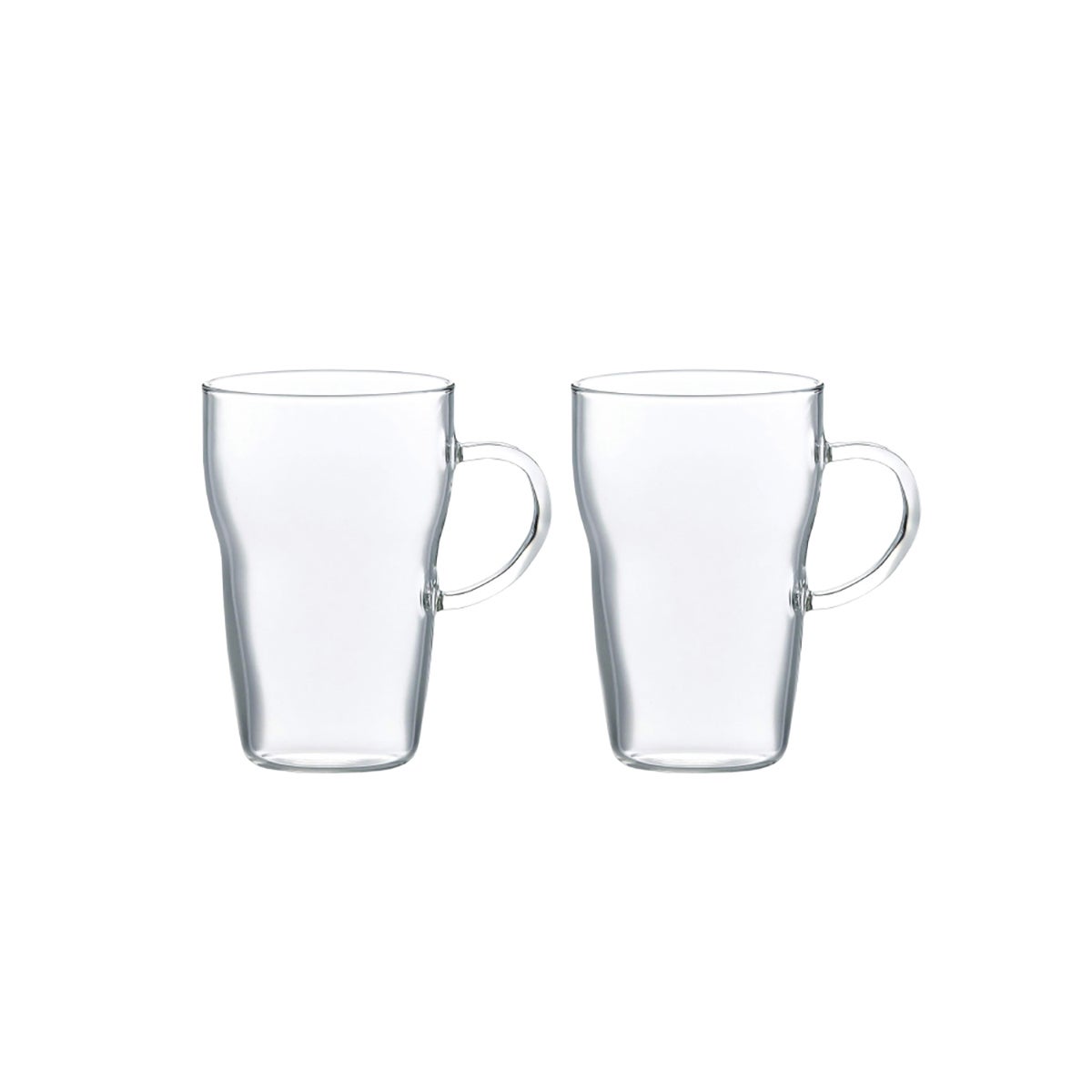 도요사사키 내열 유리 머그컵 430ML 2P