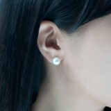 클라베드제이 8.0-8.5mm 아코야 진주 귀걸이