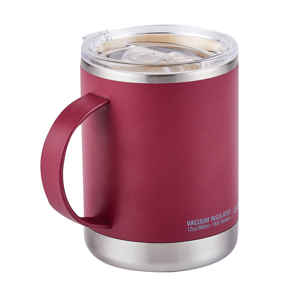 아소부 얼티미트 머그 360ML 2P - 화이트&버건디 아소부 얼티미트 머그 360ML 2P - 화이트&버건디