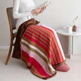 오리고 벨보아 똑딱이 담요 100 x 150cm - 제주선셋(브라운) 오리고 벨보아 똑딱이 담요 100 x 150cm - 제주선셋(브라운)