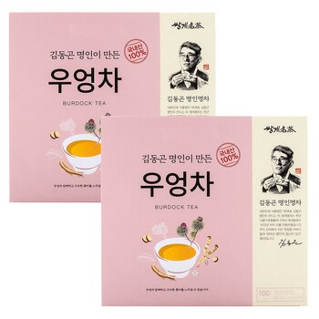 쌍계명차 우엉차 1g x 100티백 x 2 쌍계명차 우엉차 1g x 100티백 x 2