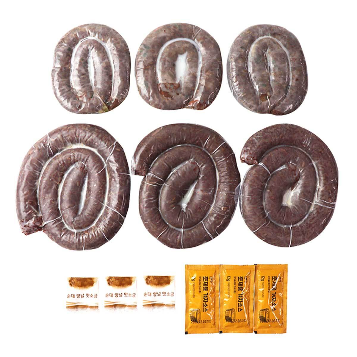 려강 모둠순대 (찰순대 500g x 3 + 고기순대 300g x 3)