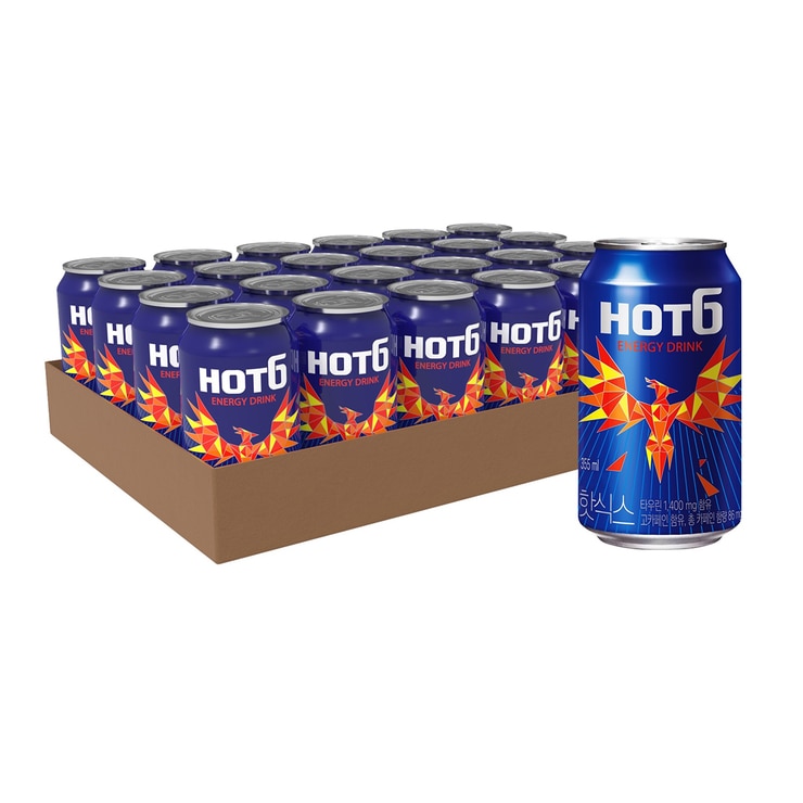 HOT 6 ENERGY DRINK 355ML X 24 681499