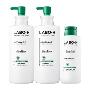 라보에이치 두피강화 샴푸  400ml x 2 + 180ml