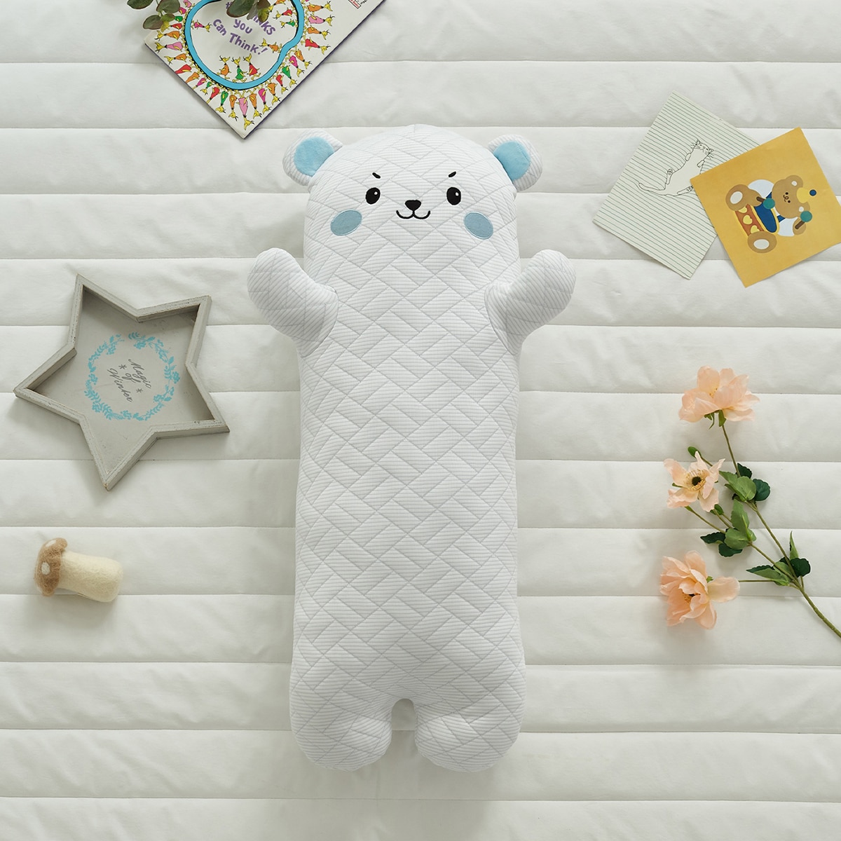 알러텍트 아이스 동물 쿠션 - 곰