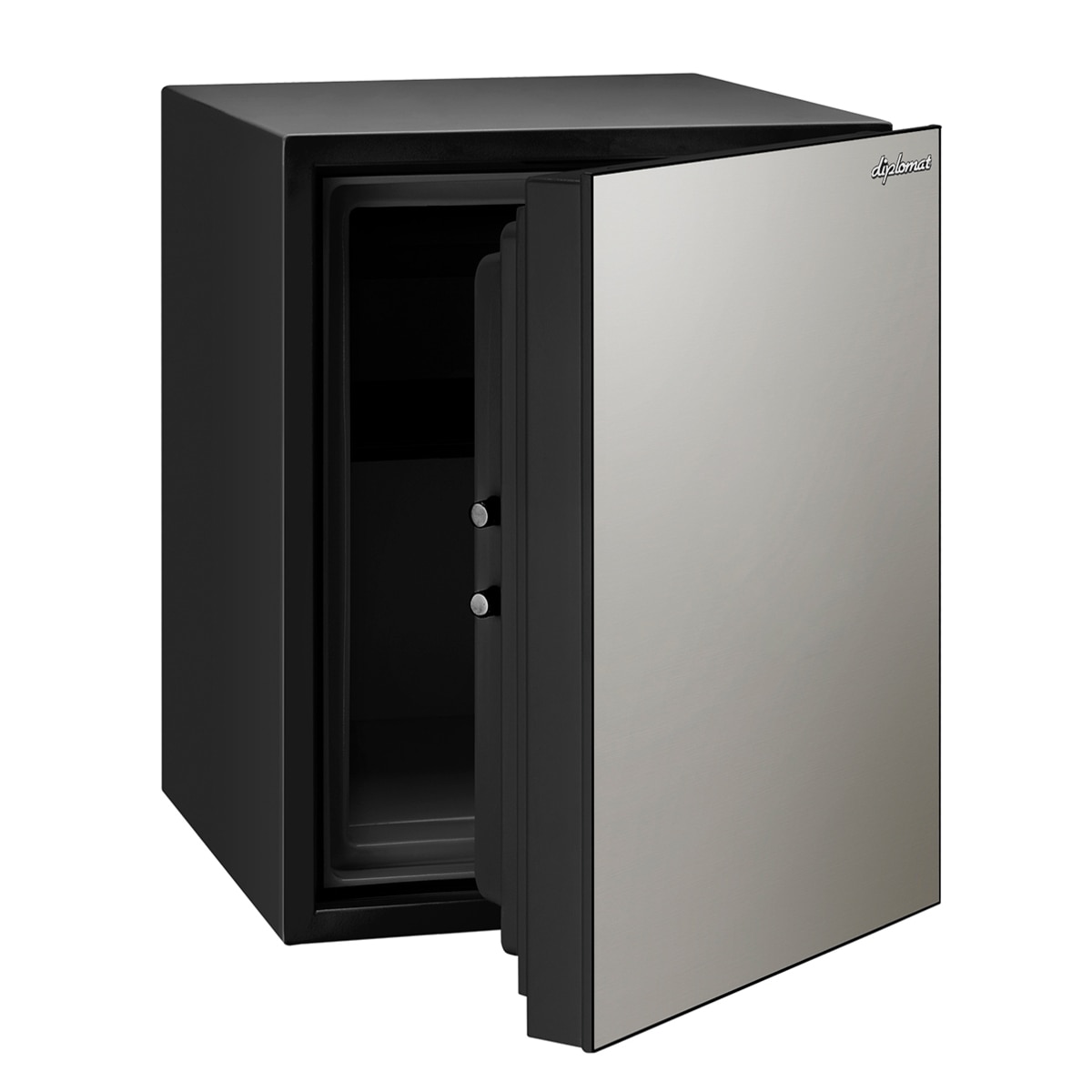 디프로매트 프리미엄 금고 36L HN500 - 바디 블랙, 패널 실버