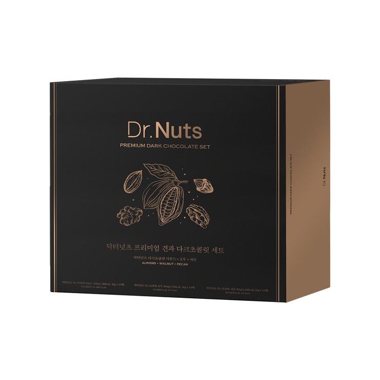 닥터넛츠 다크 초콜릿 3종 900g / 30g x 30 닥터넛츠 다크 초콜릿 3종 900g / 30g x 30