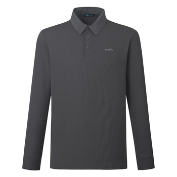 네파 남성 긴소매 폴로 티셔츠