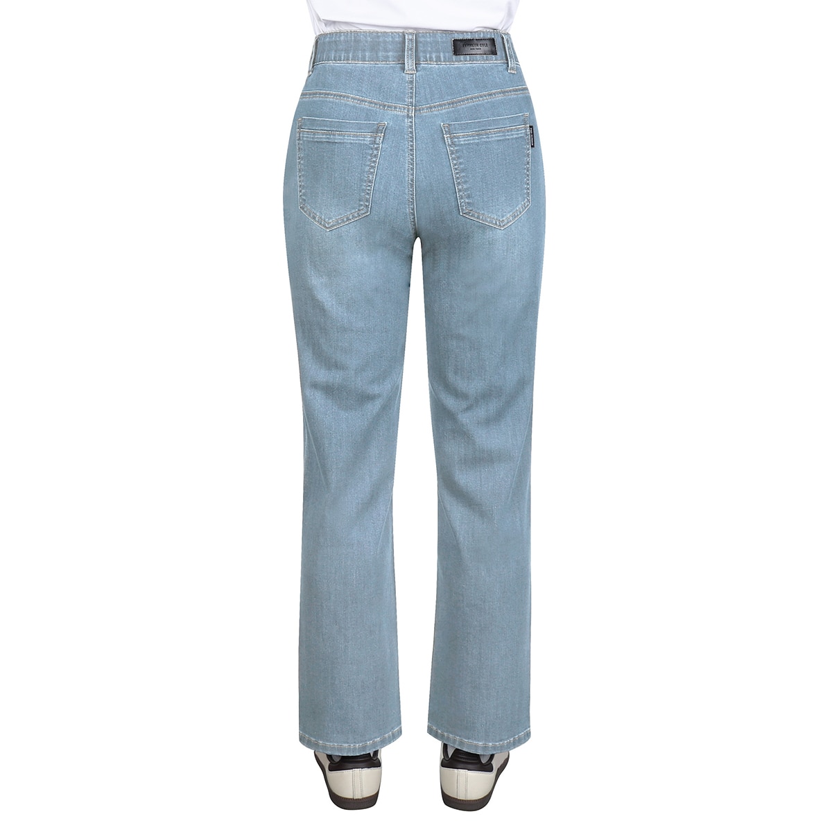 케네스콜 여성 저온스 루즈 스트레이트핏 청바지