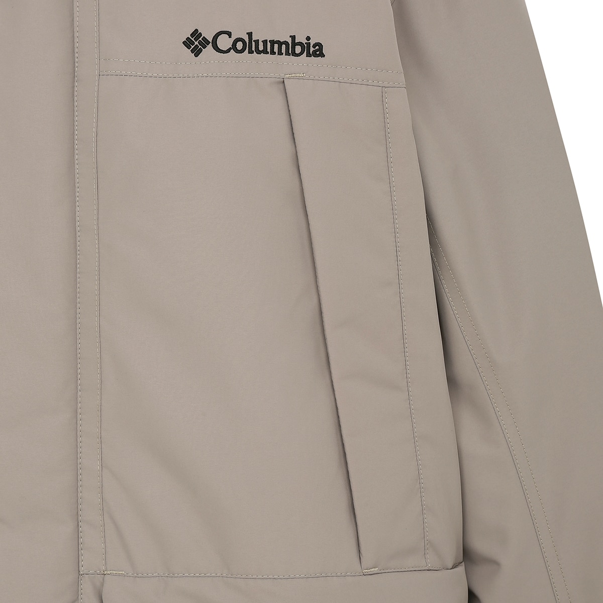 컬럼비아 남성 헤비 다운 재킷 - 베이지