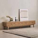 핀란디아 마로네 거실장 (2100)