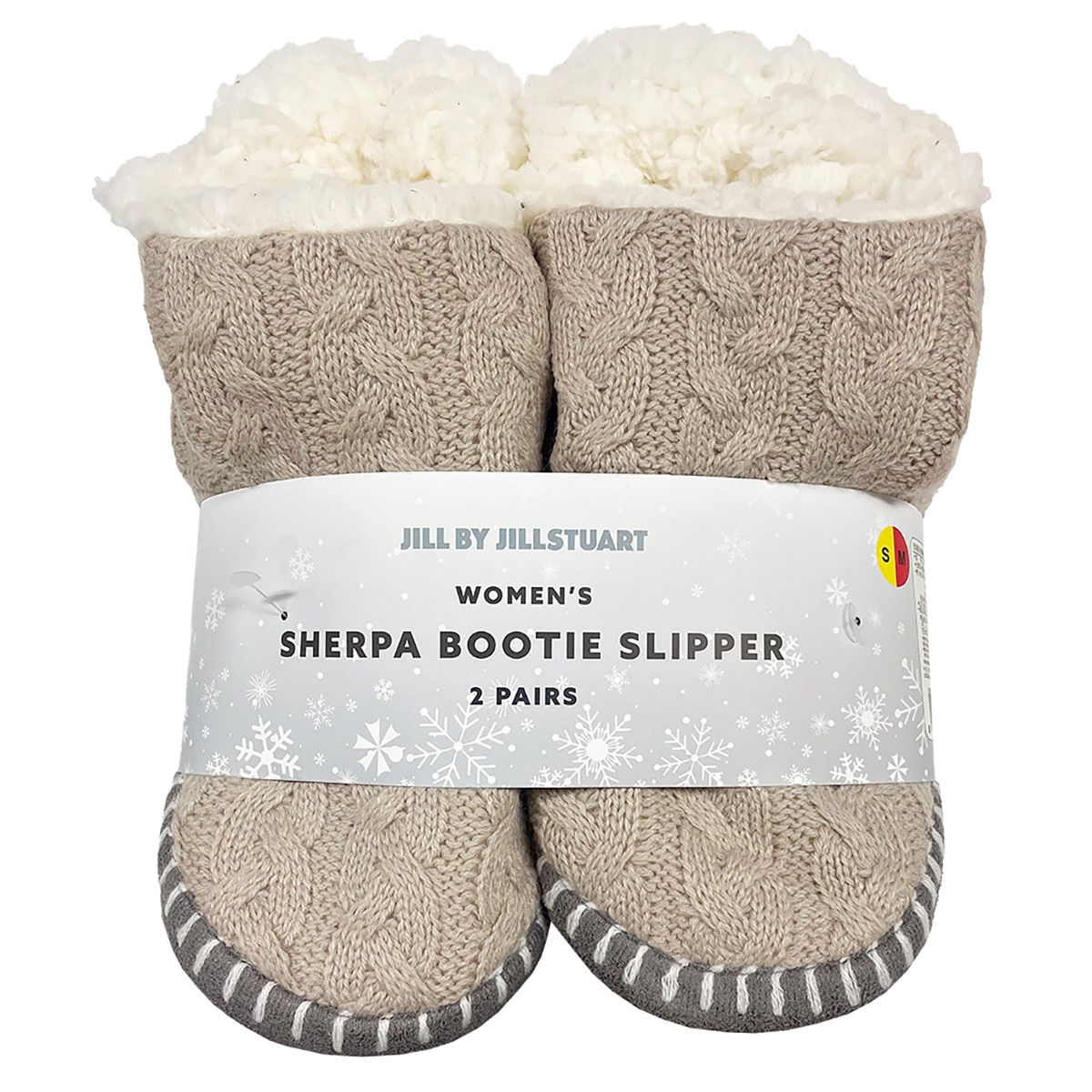 질바이질스튜어트 쉐르파 부티 덧신 2족 - A(눈꽃/베이지), M/L 질바이질스튜어트 쉐르파 부티 덧신 2족 - A(눈꽃/베이지), M/L