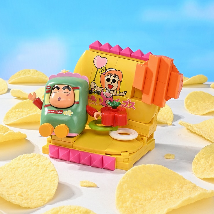 Keepplay 짱구 블럭 피규어 음식 시리즈 3종