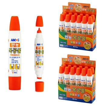 아모스 만능 목공풀 36g 24개 아모스 만능 목공풀 36g 24개