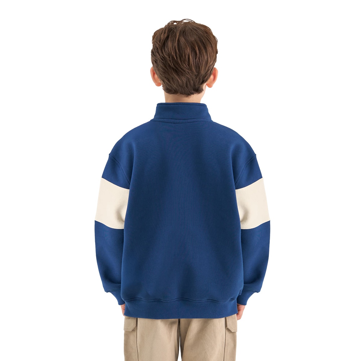 아웃도어 프로덕츠 키즈 하프 집업 - 네이비, 130 아웃도어 프로덕츠 키즈 하프 집업 - 네이비, 130