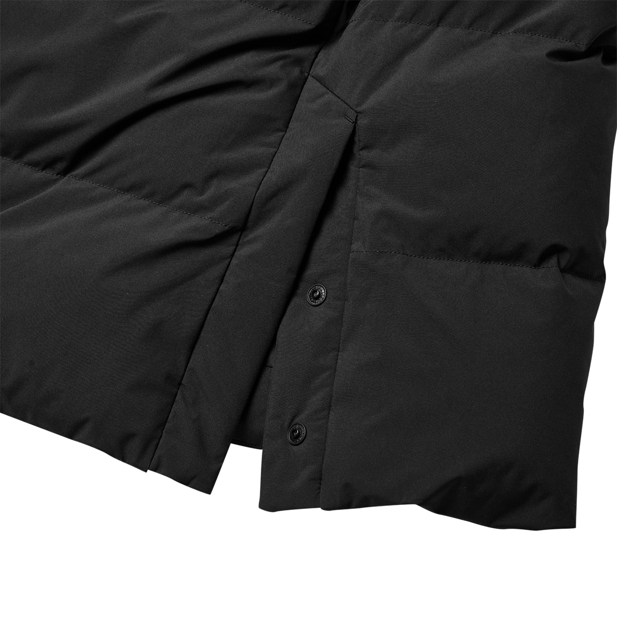 아이더 남성 벤치 롱 다운 자켓 - 블랙