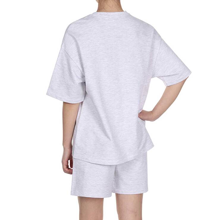 게스 여성 코튼 라운지 상하의 세트 - 라이트 그레이, L