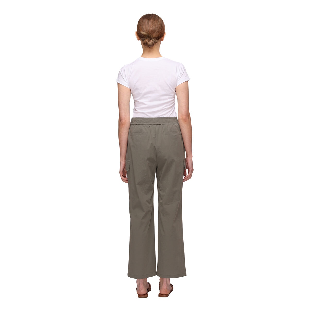 크레송 여성 나일론 팬츠 - 카키