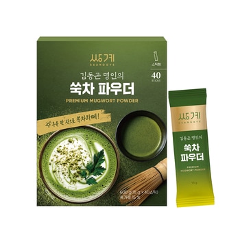 쌍계 김동곤 명인의 쑥차파우더 15g x 40