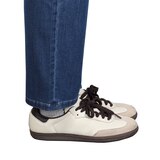 케네스콜 여성 저온스 루즈 스트레이트핏 청바지 - 미디엄 인디고, 70(27)