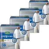 디펜드 스타일 언더웨어 파워 중형(여성/남성) 9개 x 4팩 - 남성용